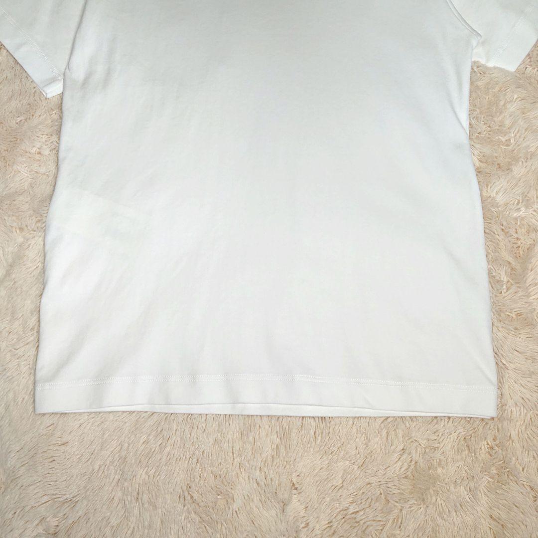 ヴィトン Tシャツ デニム モノグラム チェーン 白 XS