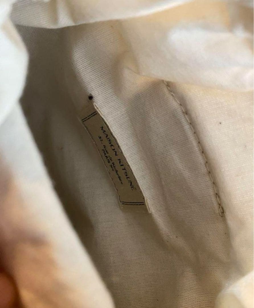 maison kitsune 幻カゴバック