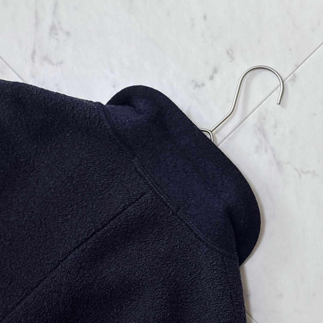 美品 マドモアゼルノンノン ゆったり 圧縮ウール コート ジャケット ロゴ刺繍