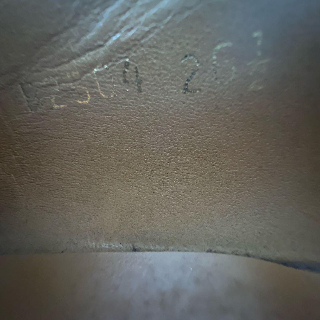 【美品】REGAL リーガル 26.5 プレーントゥ 2504 レザー 黒