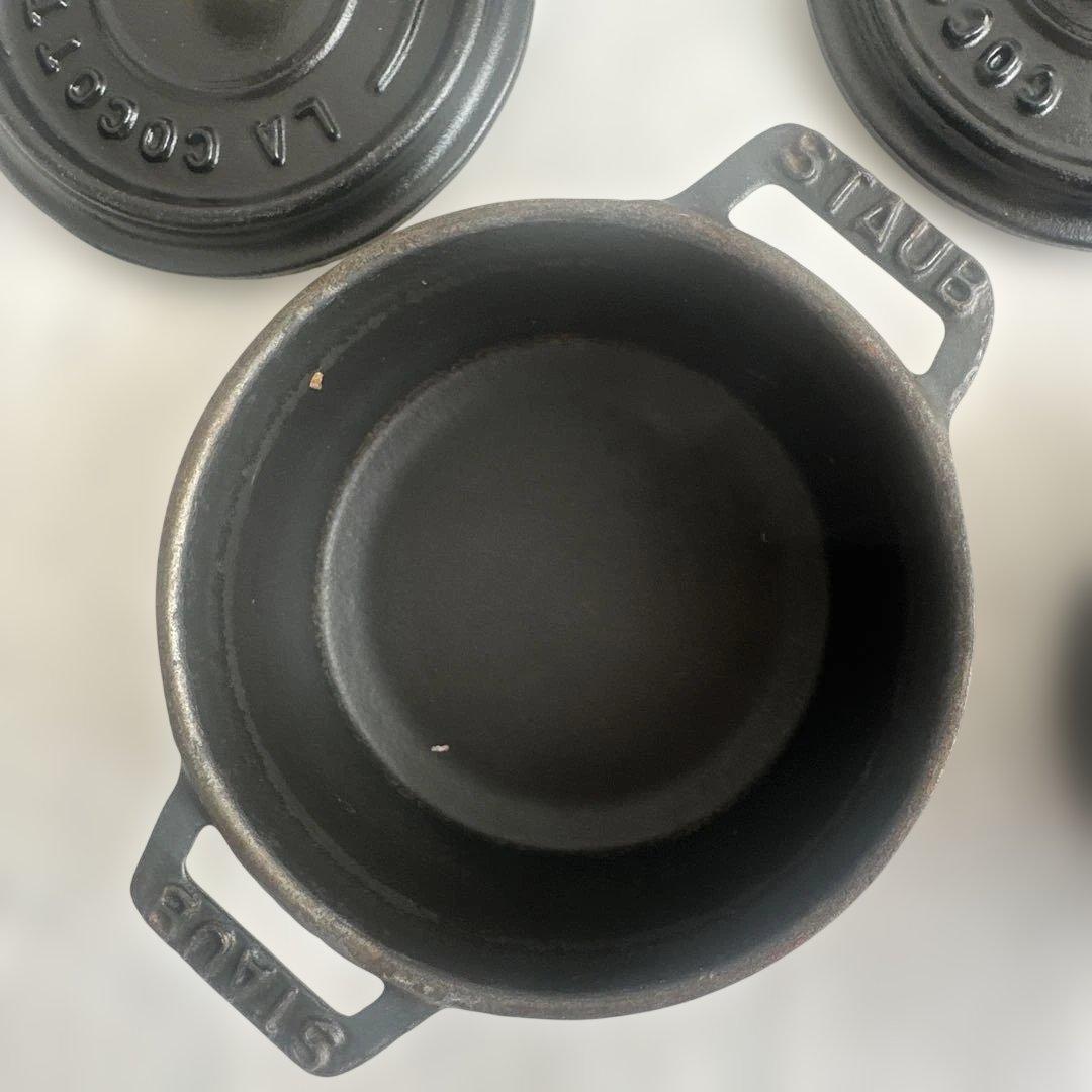 【4個セット】STAUB ストウブ ミニ ピコ ココット USER