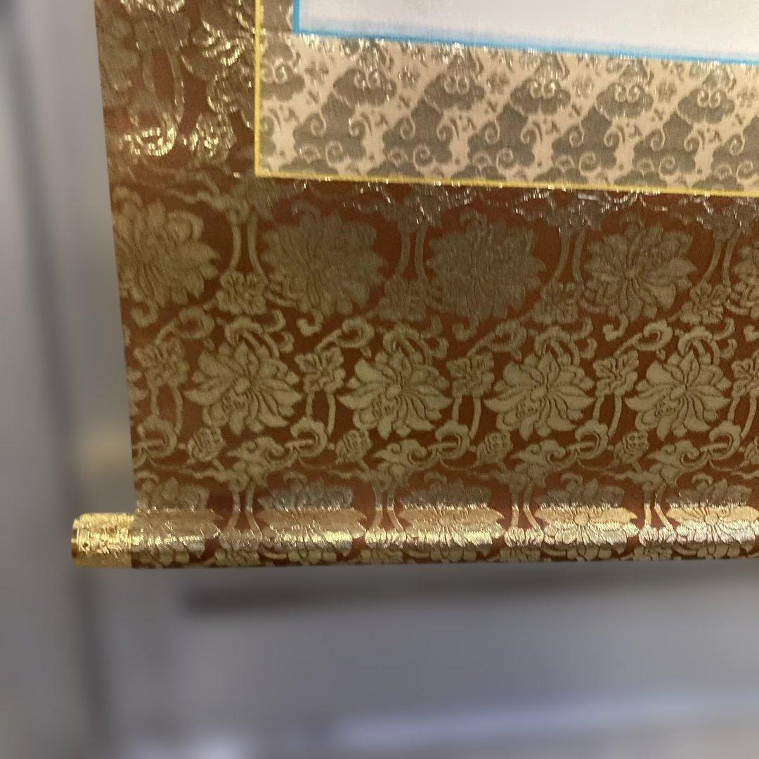 未使用　四国八十八ヶ所巡礼 掛け軸 箱付き　朱印コンプリート済み　縦約195cm