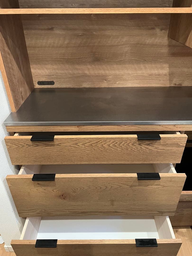 【送料込み】unico ADDAY アディ キッチンボード 食器棚