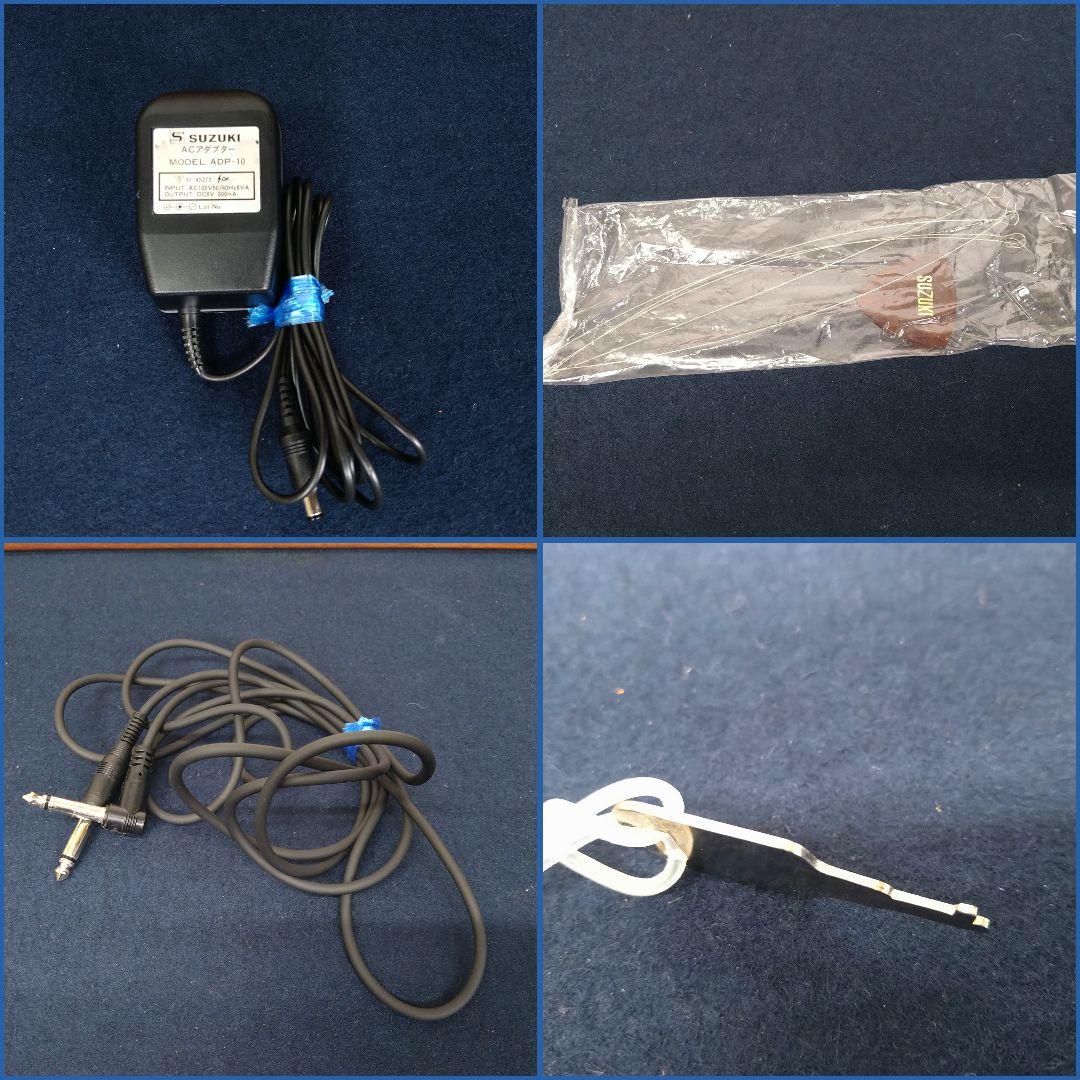 AF3 電子大正琴TES-100 音出し確認済 アダプター出力線 他 ケース入