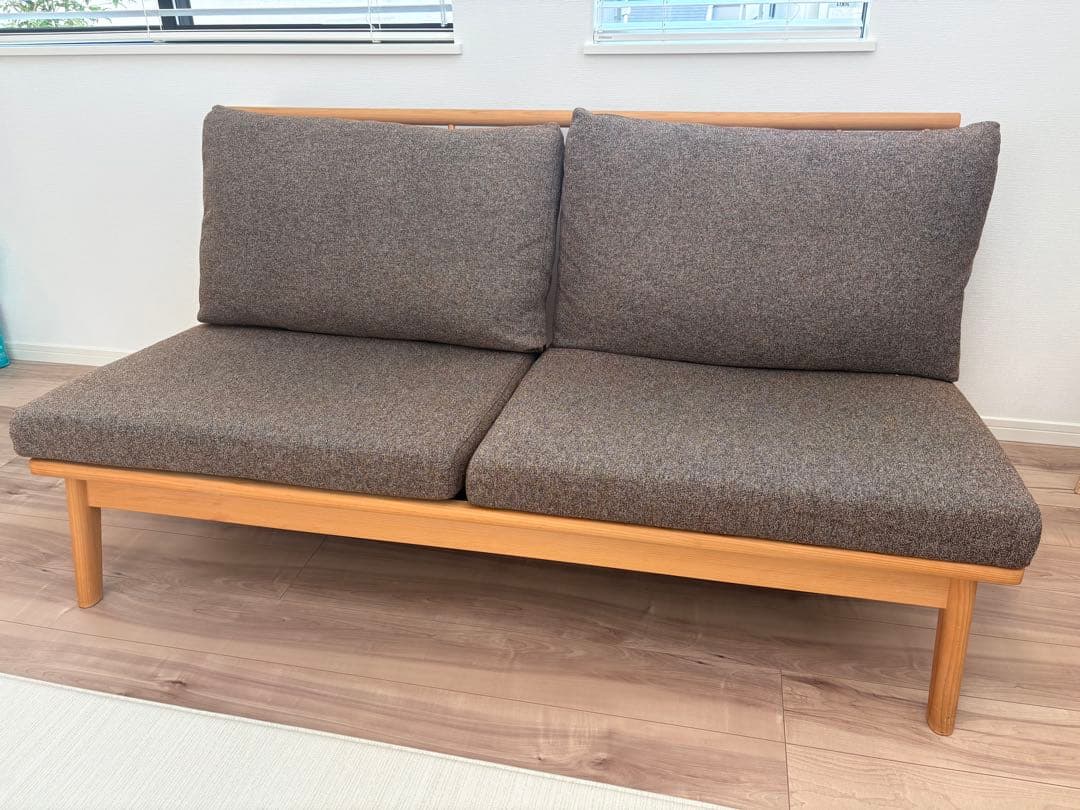 シギヤマ家具 ファブリックソファ 幅164cm USED