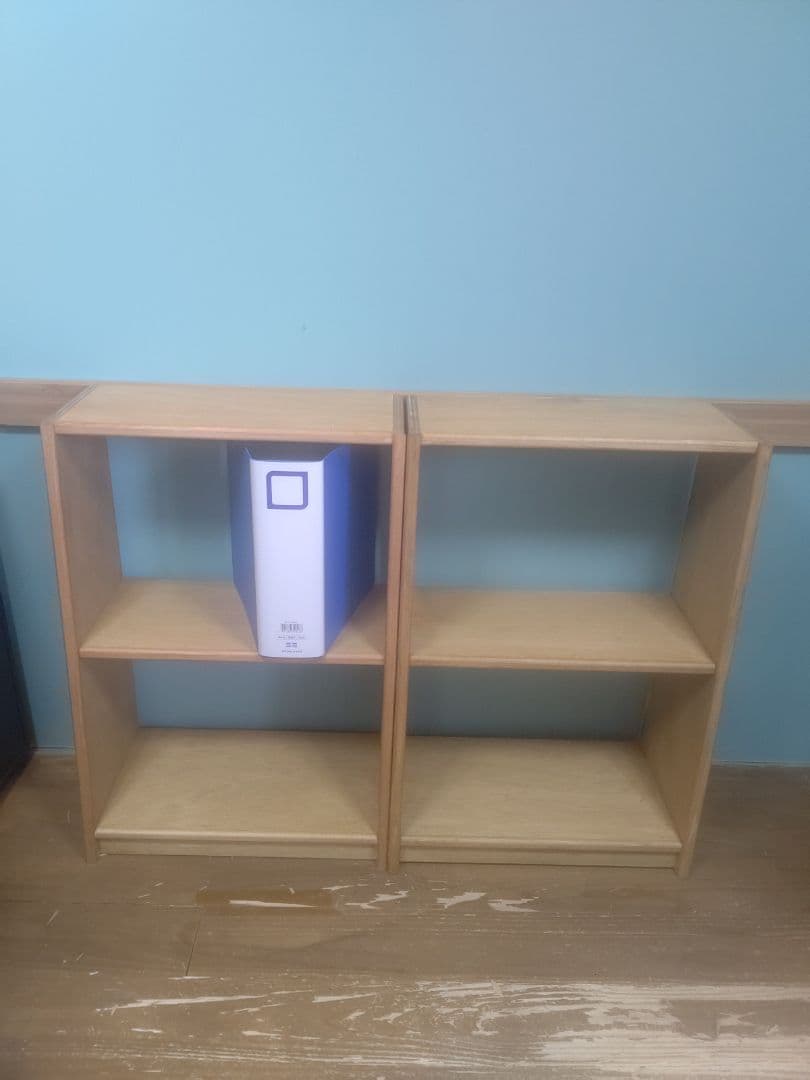 A4用　棚　2段　デザイン棚