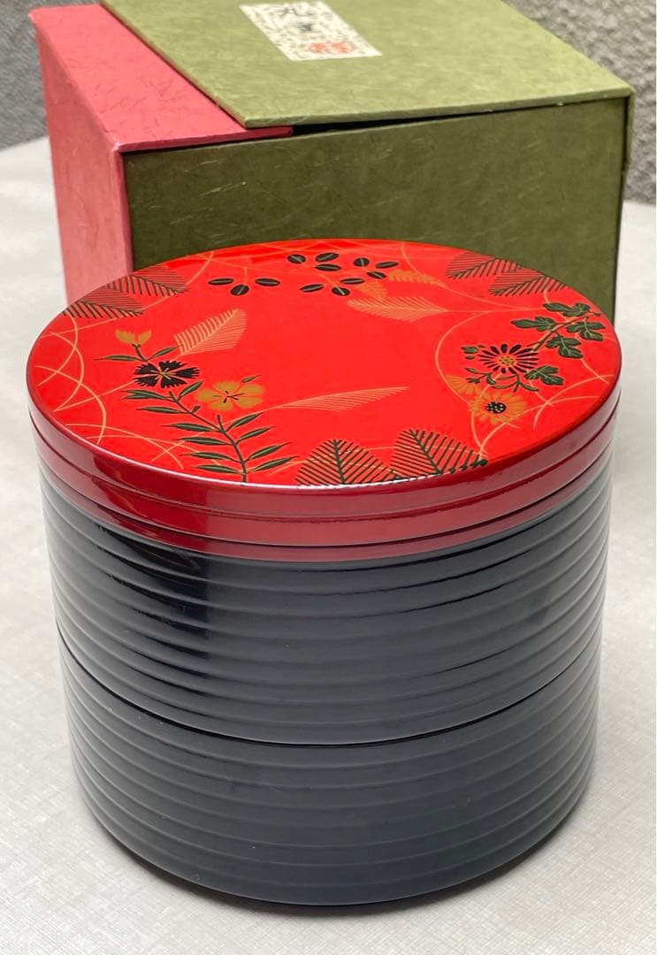 京都老舗の漆器店 象彦 お重　日本製