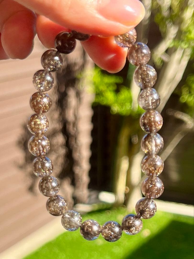 希少✳︎ブラックブロンズルチルクォーツ財運を築く✳︎勝負強さルチル沢山