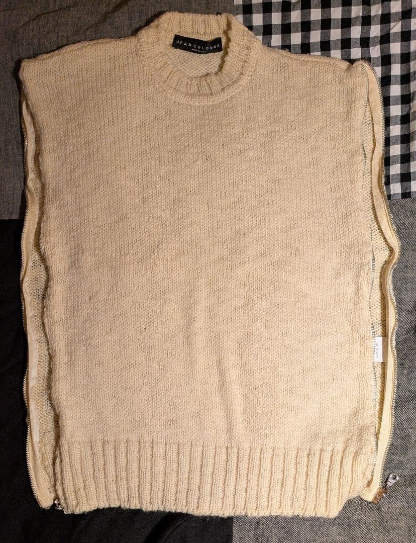 JEAN COLONNA ニットベスト　44サイズ