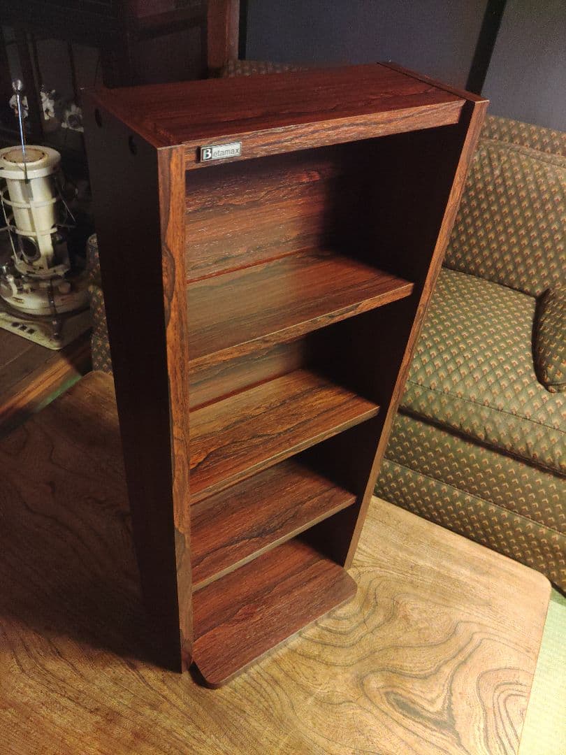 激レア　Betamax ベータマックス　シェルフ　ラック　コレクションケース　棚