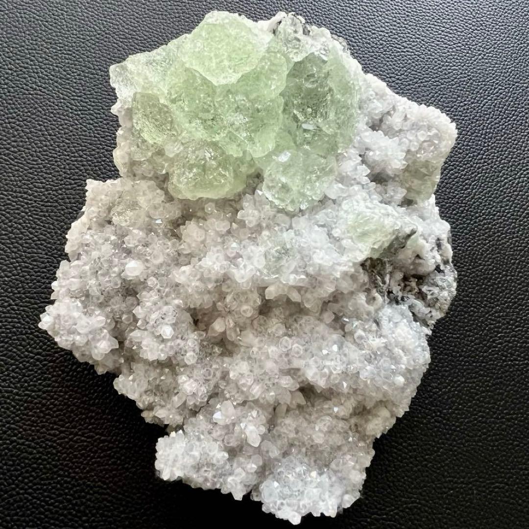 天然石　原石　グリーンアポフィライト　大型1740g パワーストーン