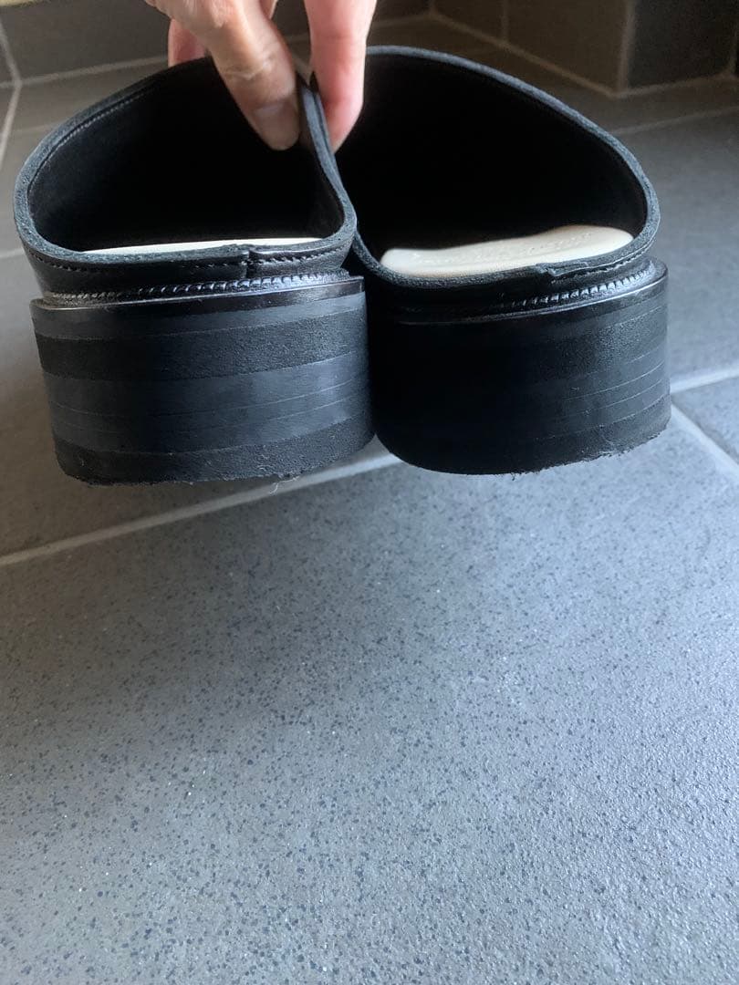 foot the coacher MINIMAL CLOG ブラック 8