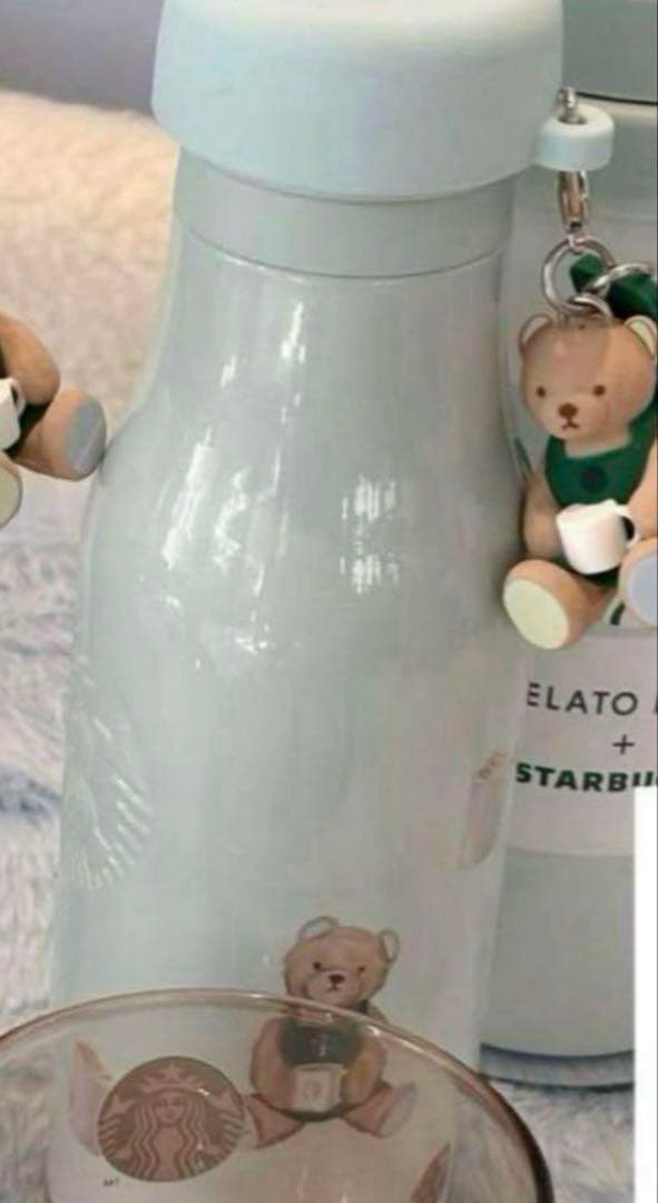 スタバ ジェラピケ ステンレスボトル ミントグリーン　未使用