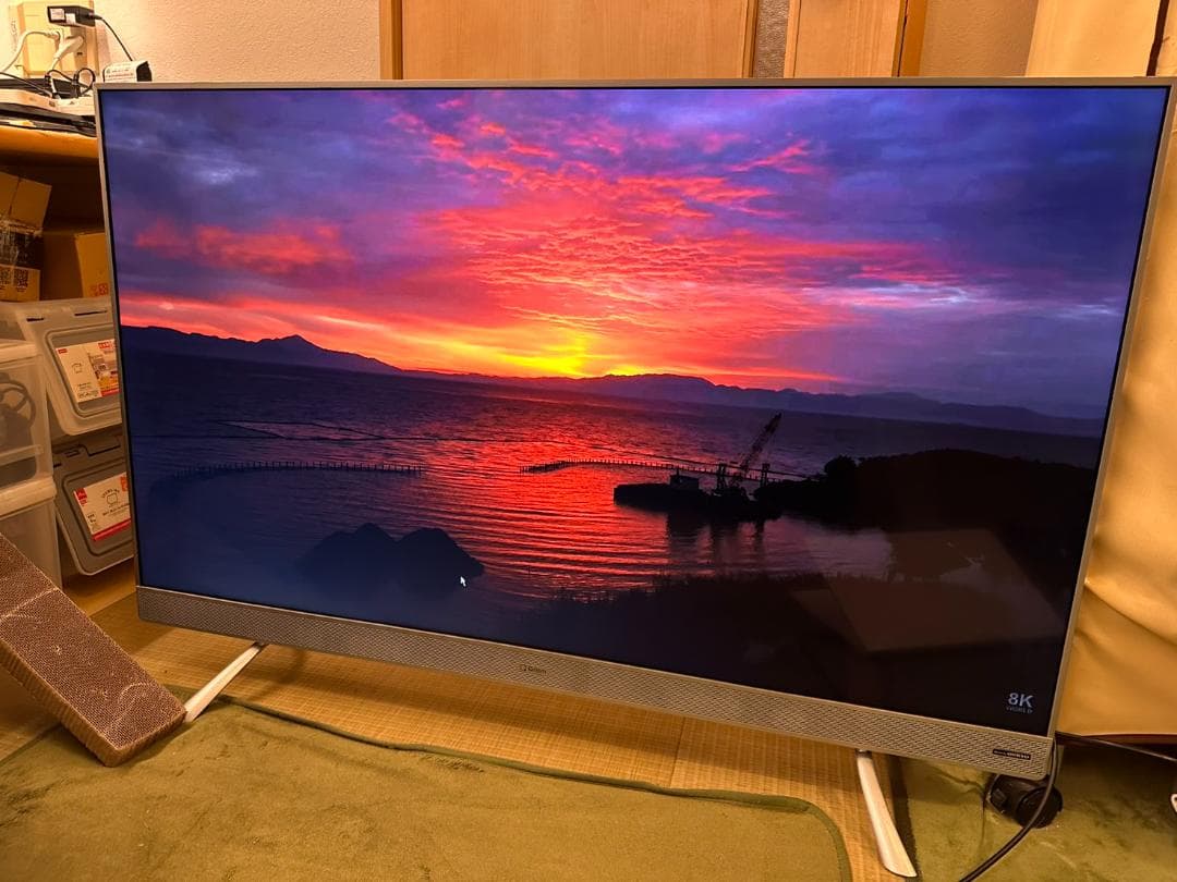 Qriom 49型　4K　テレビ QRT-49W4K 20年製 映り綺麗極美品！