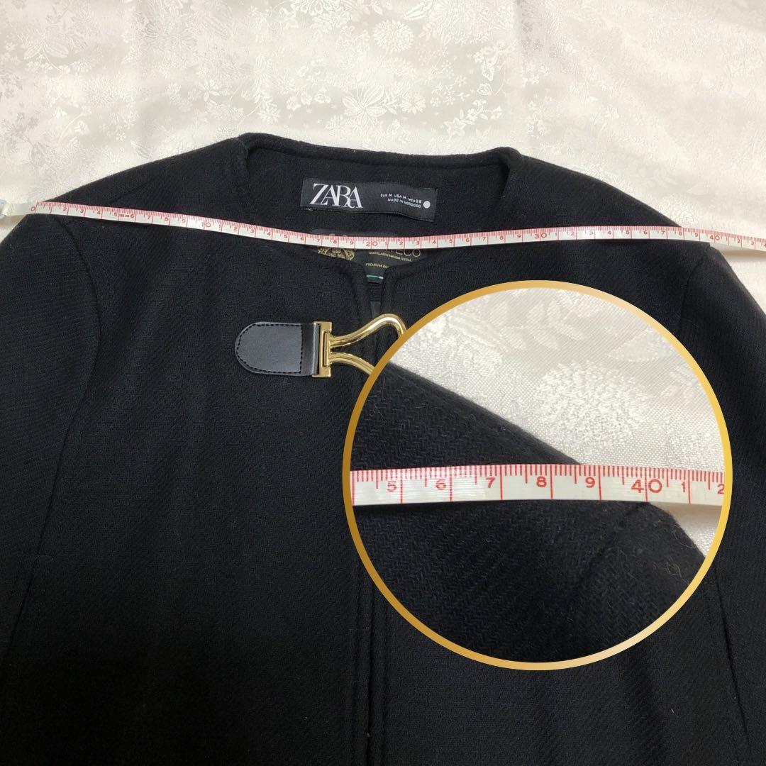 ZARA MANTECO ザラマンテコ　ケープ　ポンチョ　コート　金具　M