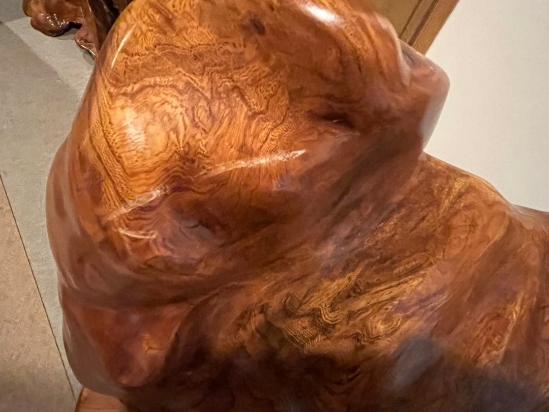 【価格交渉OK】欅　けやき ついたて 衝立　逆さうま　縁起物　一枚木　一点物