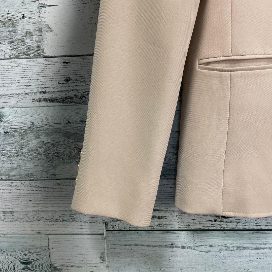 ☆大きいサイズ・13号☆ニューヨーカー　シングルテーラードジャケット　ベージュ