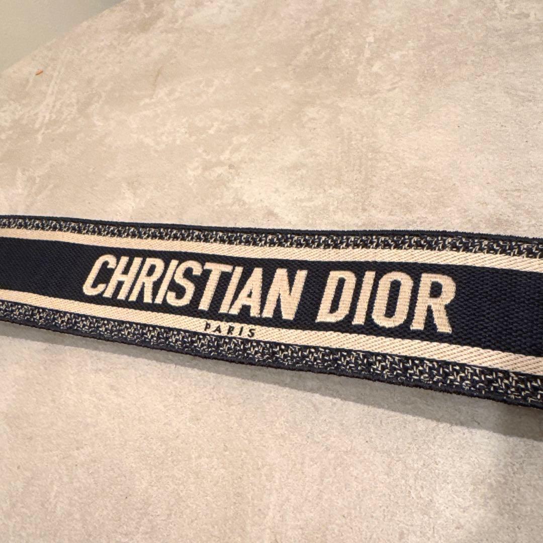 ベルト 75 Dior ディオール エンブロイダリー CDロゴ キャンバス