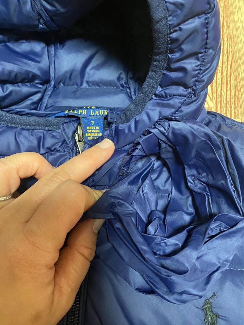 【値下げ】POLO Ralph Lauren ダウン 7T