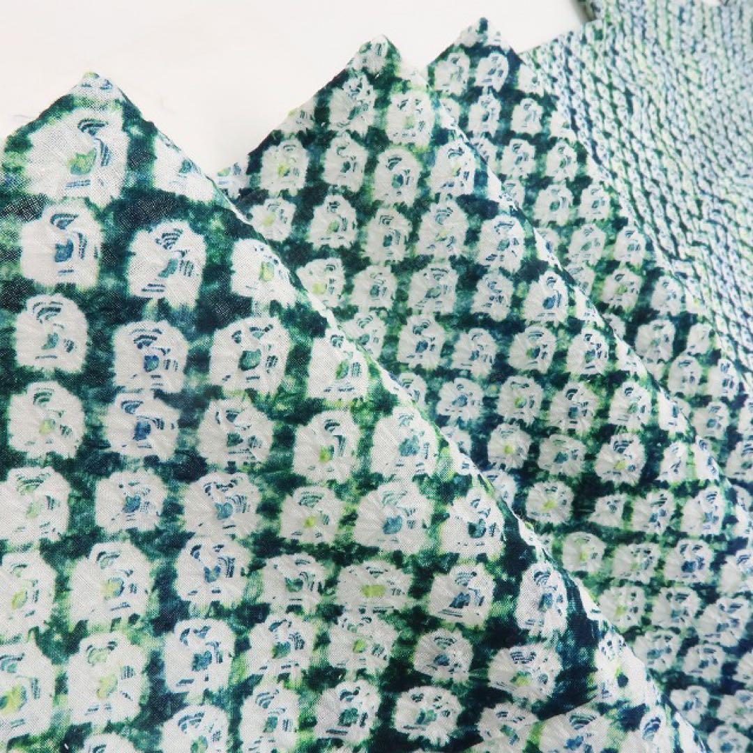 白太郎✺美品 有松鳴海絞り Sサイズ 高級浴衣 着物 A3430