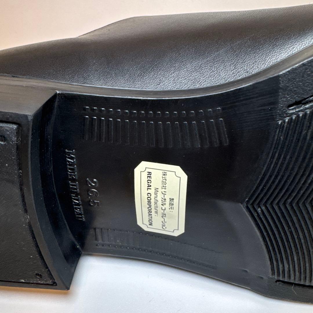 KansaiMan REGAL 黒 26.5㎝ 【未使用】革靴 ストレートチップ