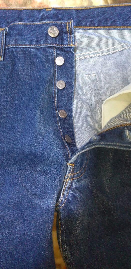 Levi's 501 デニム USA製 W36 ボタン裏524M