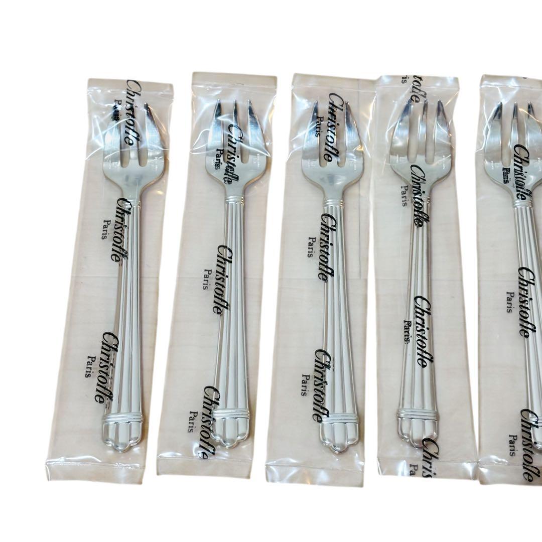 新品 クリストフル アリア ARIA オイスター フォーク 6本セット シルバー