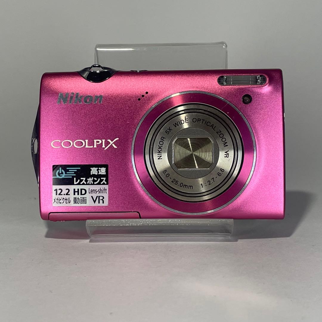 【動作確認済】Nikon COOLPIX S5100 ピンク