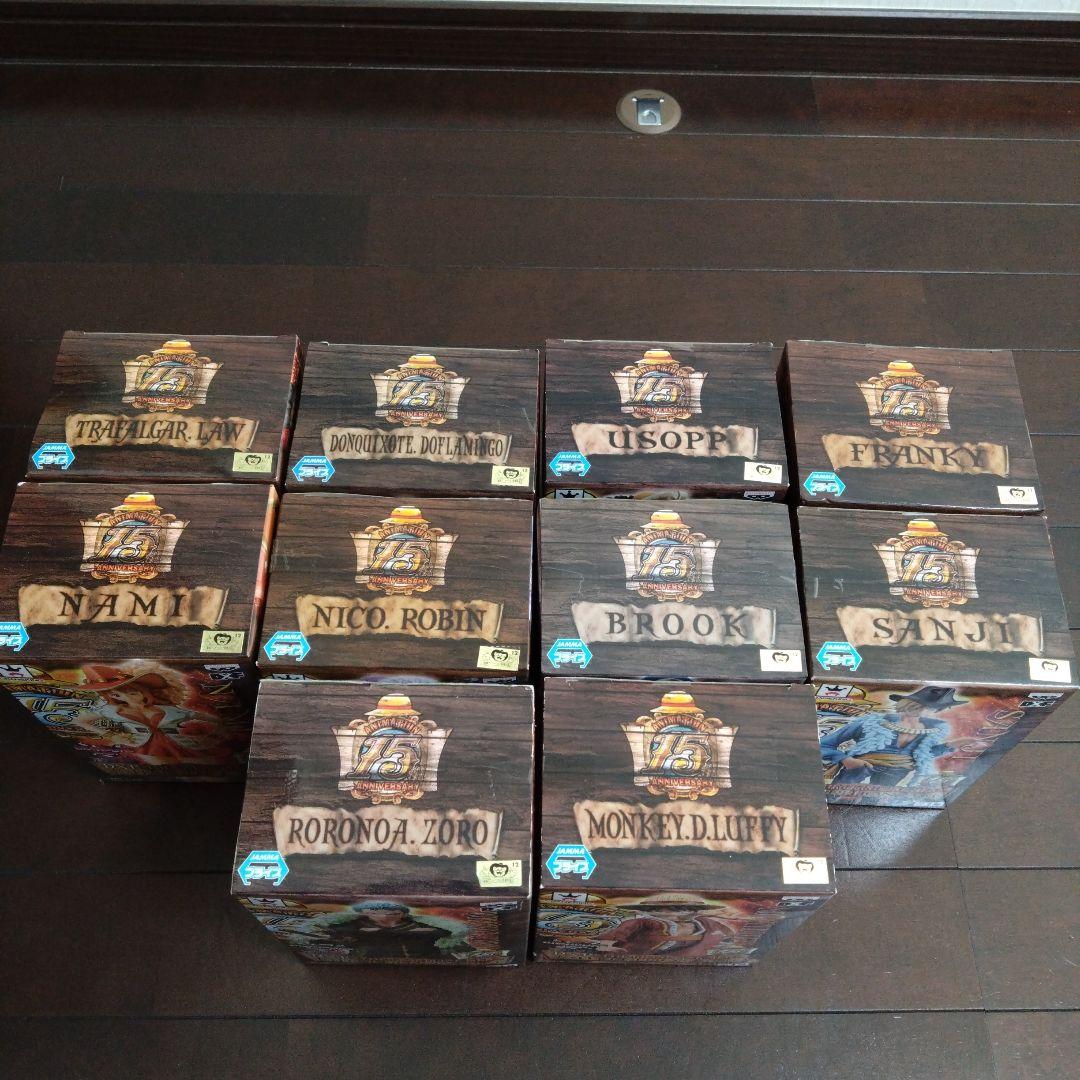 ワンピース GRANDLINE 15TH EDITION 10体セット