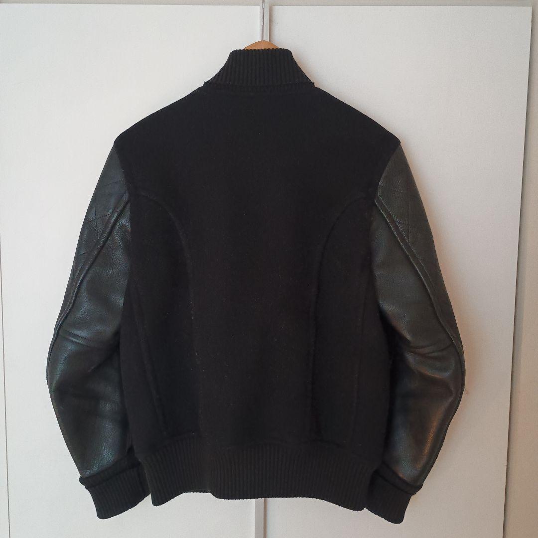 【S】BEDWIN ベドウィン　スタジャン　アワードジャケット　黒　レザー