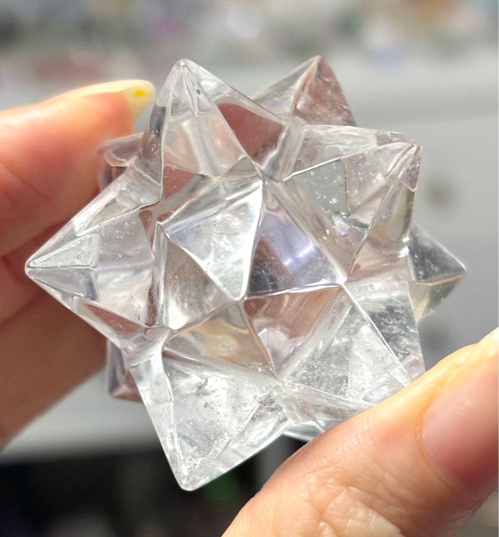 高品質　レムリアンシード　クリスタル　アステロイド　マカバスター　水晶　天然石