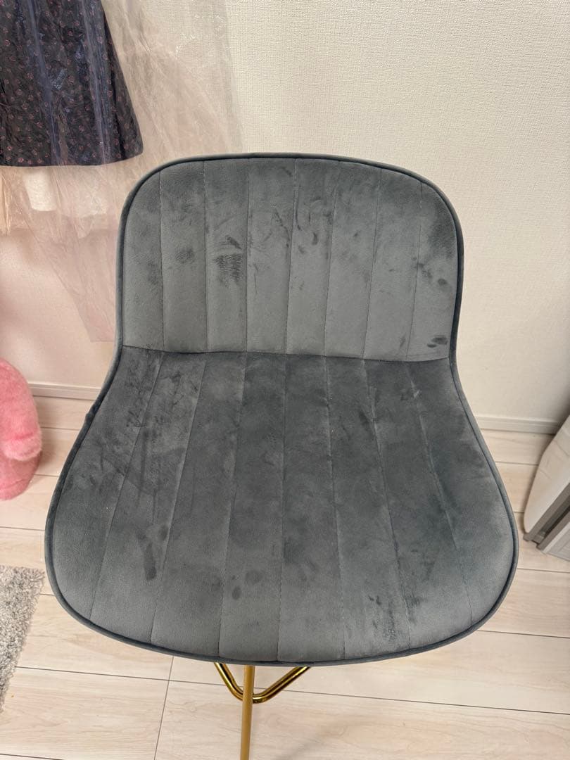 カウンターチェア　ゴールド脚　artleon