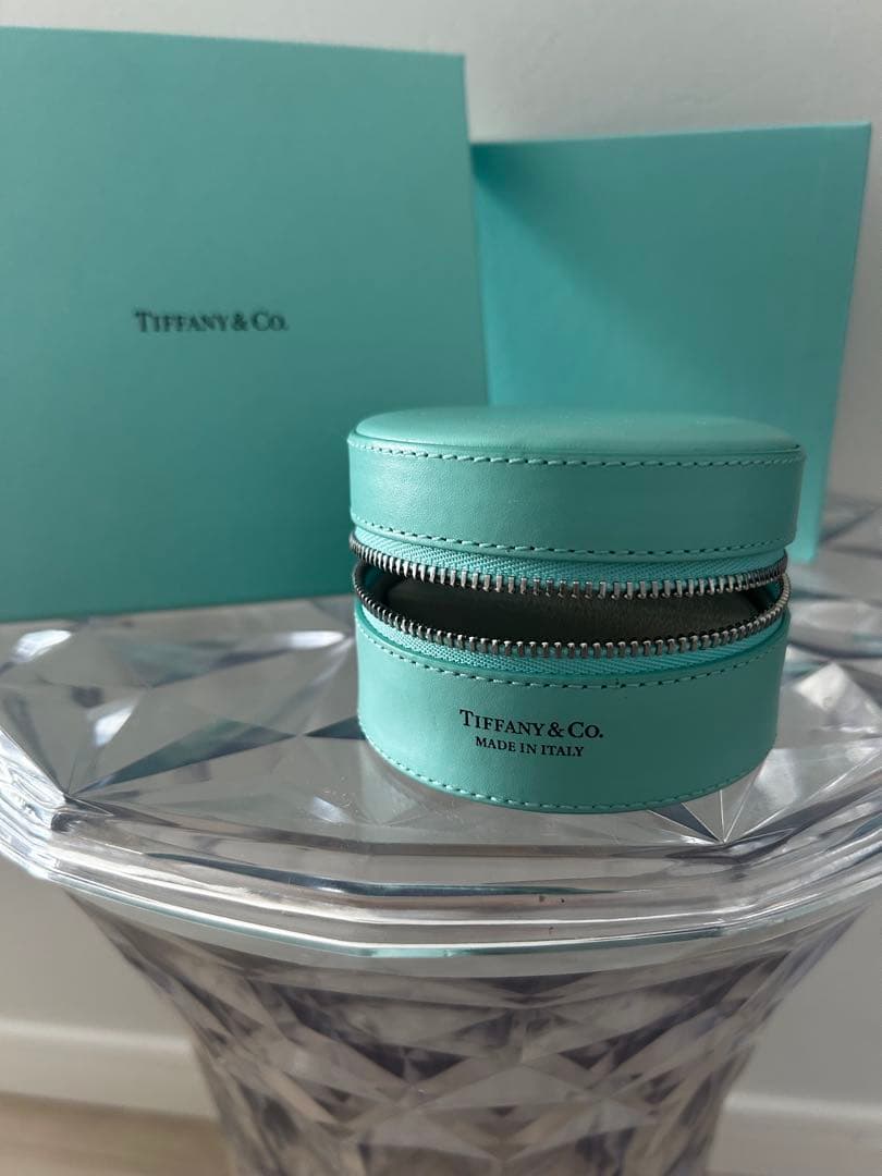 ティファニー TIFFANY＆CO. ラウンド ジュエリー ケース