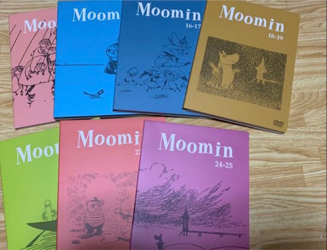 楽しいムーミン一家　DVD BOX 指人形等付き