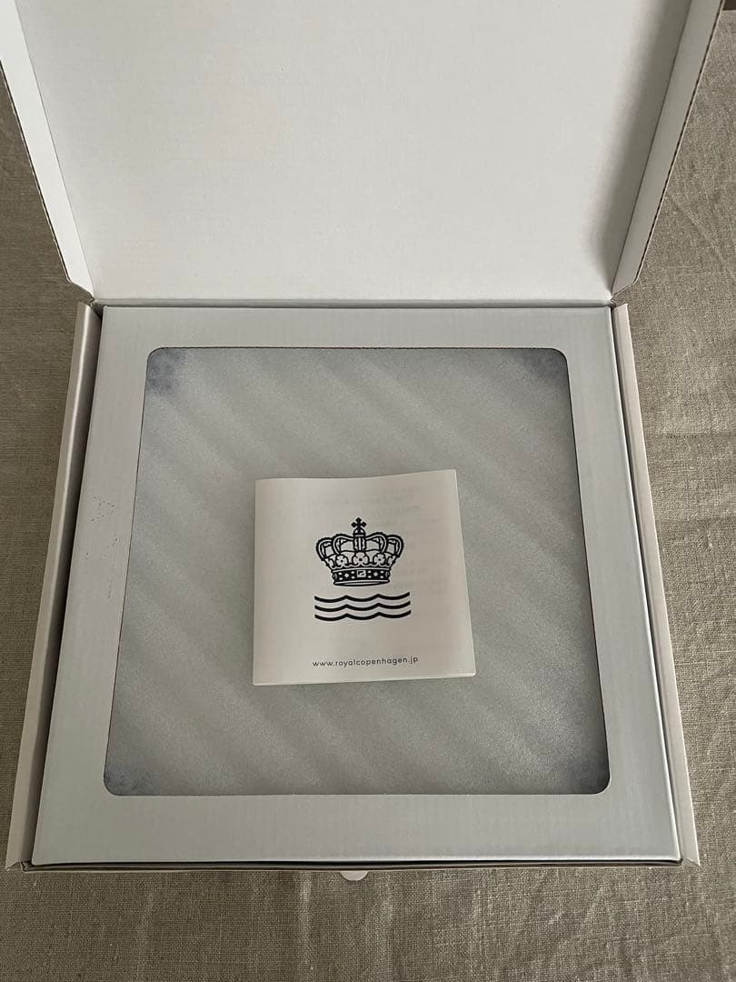 【新品未使用】ロイヤルコペンハーゲン プリンセス スクエアディッシュ 21cm