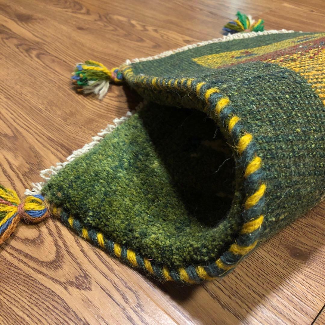 ペルシャギャッベ (ギャベ) ギャッベ 玄関マット No.2327