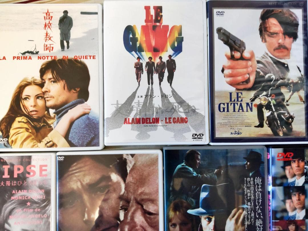 太陽がいっぱい、ボルサリーノ等 アランドロンセット セル、レンタル 廃盤レア希少