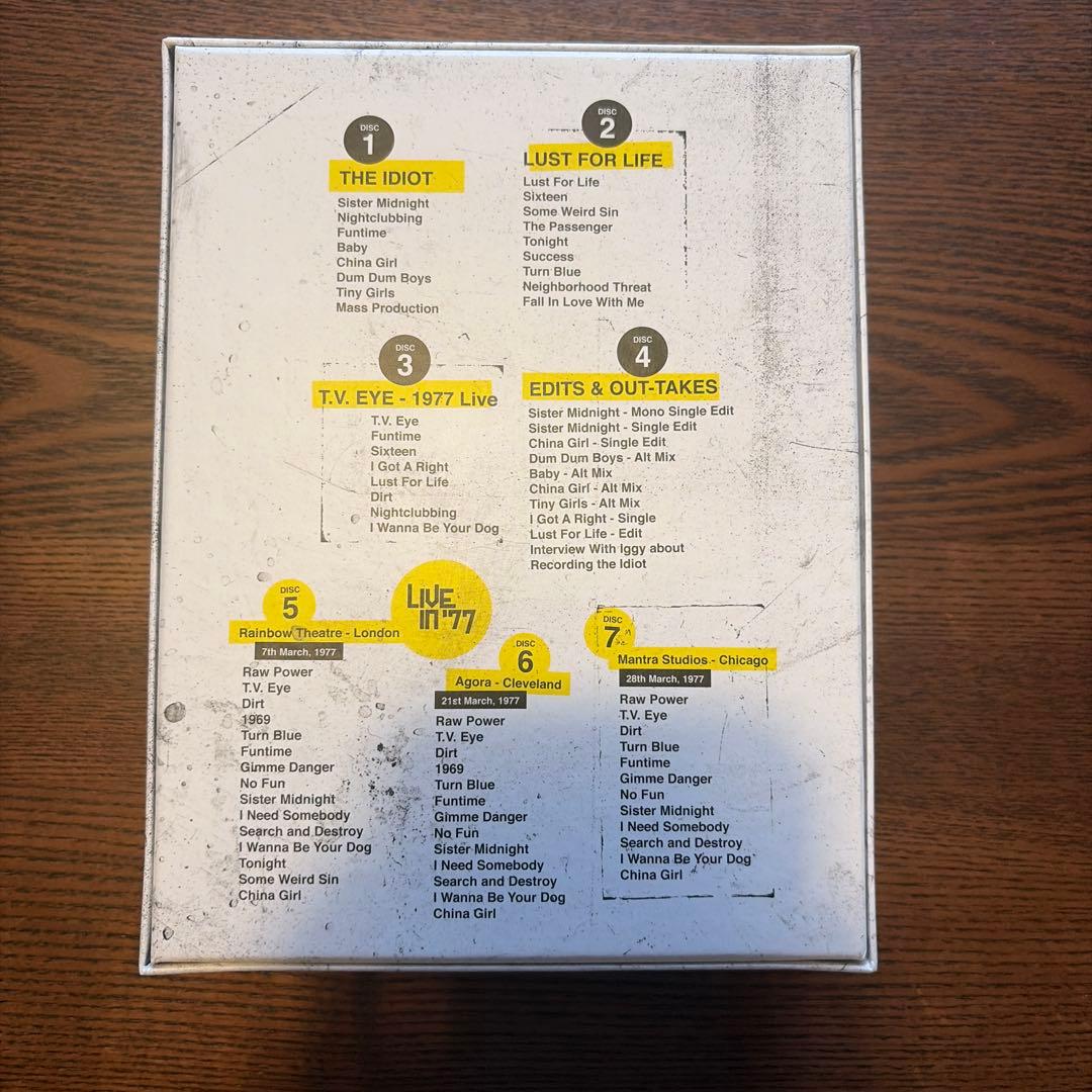 IGGY POP イギー・ポップ THE BOWIE YEARS