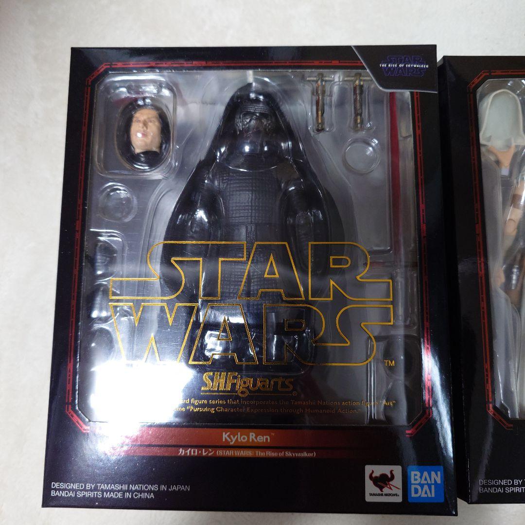 S.H.Figuarts スター・ウォーズ カイロ・レン & レイ 美品