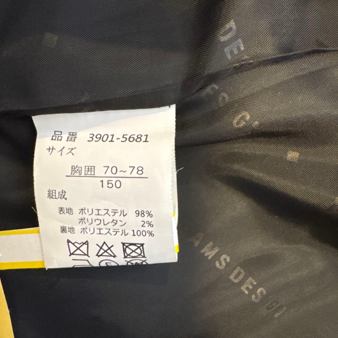 Waltz by BEAMS 150 フォーマルスーツセット　ブラック　卒業式