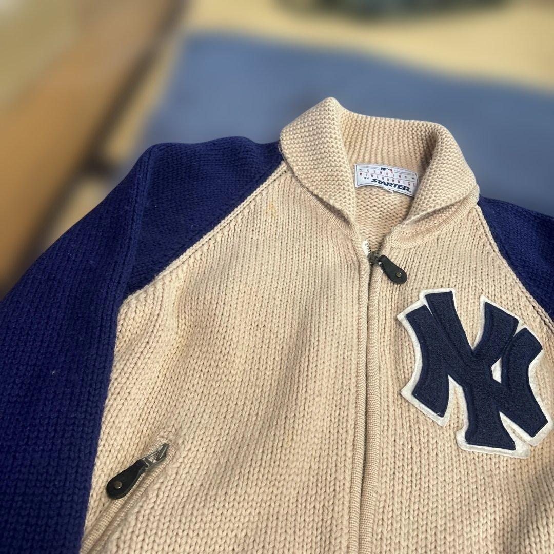 90s ビンテージ STARTER MLB ニューヨーク・ヤンキース ウール