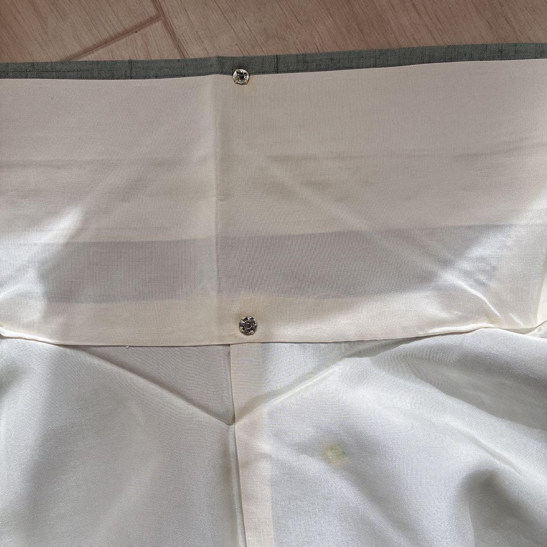 訪問着　フルセット　着物　正絹　紬　四季草花　風情　N1