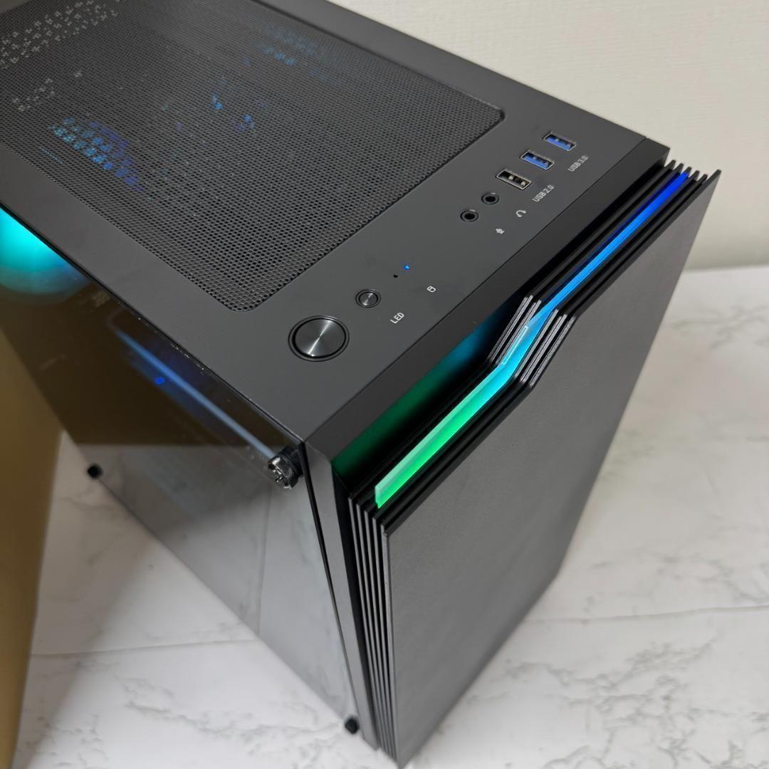 【即納激安ブラックモデル】RTX5070搭載ゲーミングPCフルセット✨新品④