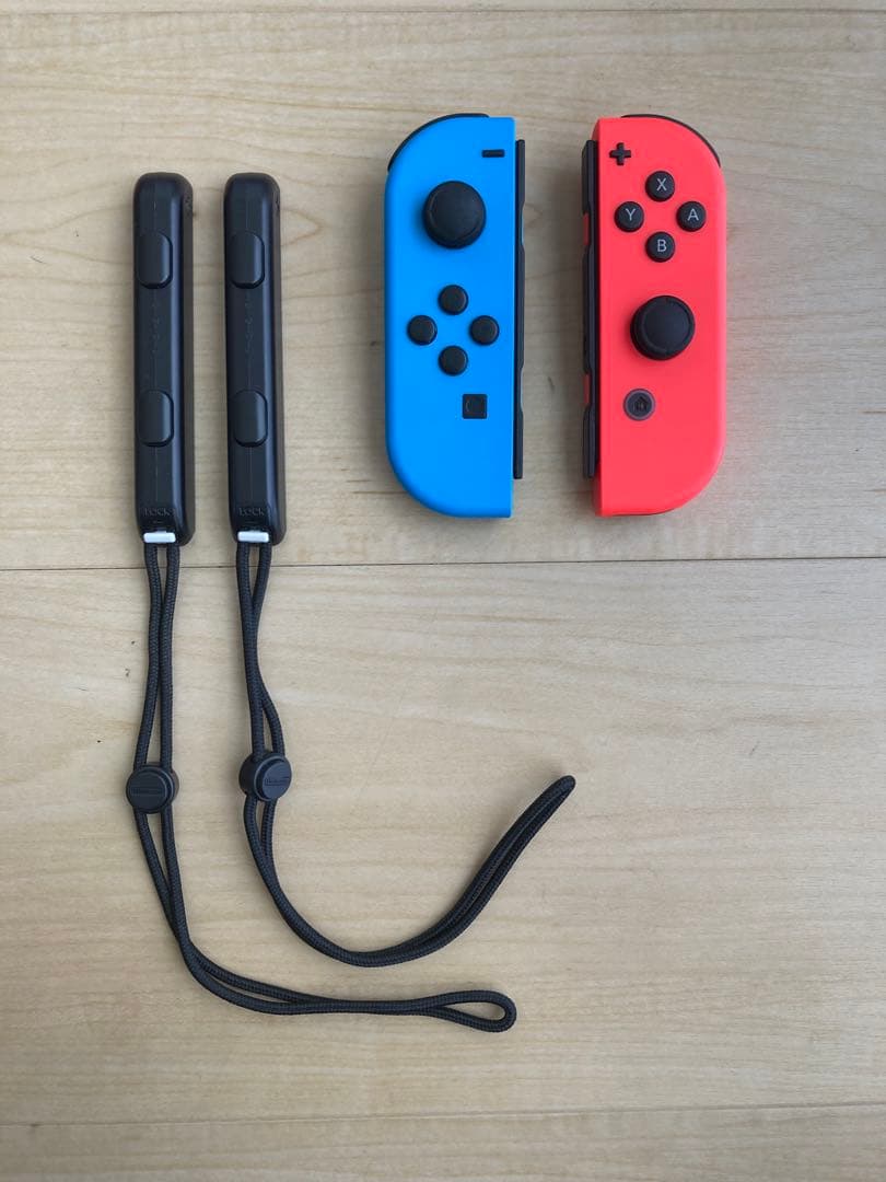 【液晶極美品】Nintendo Switch 本体 赤/青 Joy-Con付き