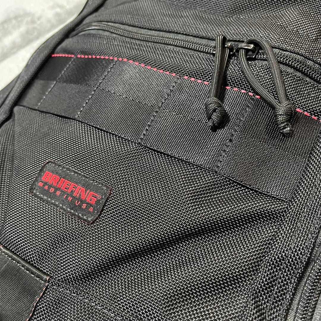 バッグ BRIEFING HUGGER BLACK made in USA