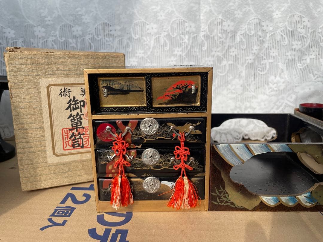 雛徳利 雛道具 和ガラス アンティーク　雛道具