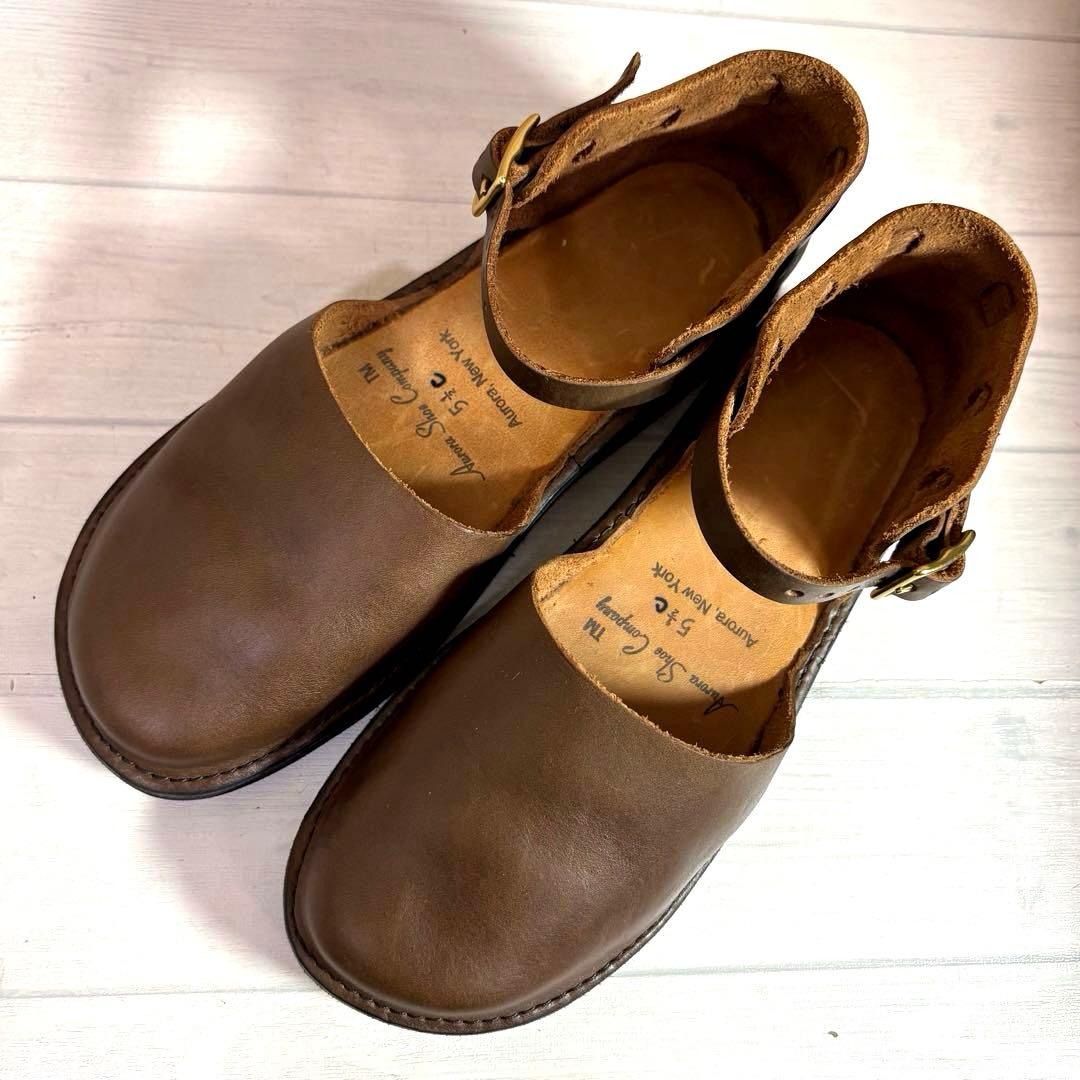 極美品■オーロラシューズ■クロッグシューズ✨ニューチャイニーズ メリージェーン