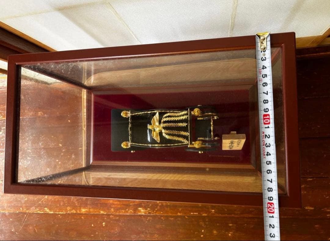 セール【美品・認定書付】天皇陛下の御料馬車 御料儀装車一号 ガラスケース付き