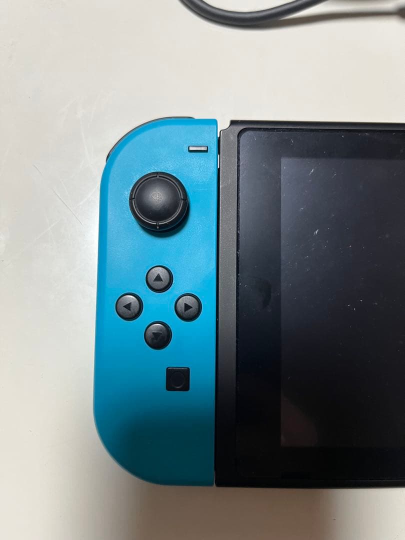 初代Nintendo Switch 本体 青/赤 付属品完備　他社ケース付き