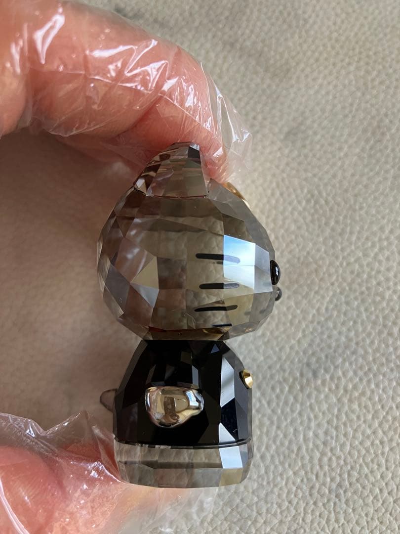 Swarovski 2012年スワロフスキーハローキティ 置物・ブラック